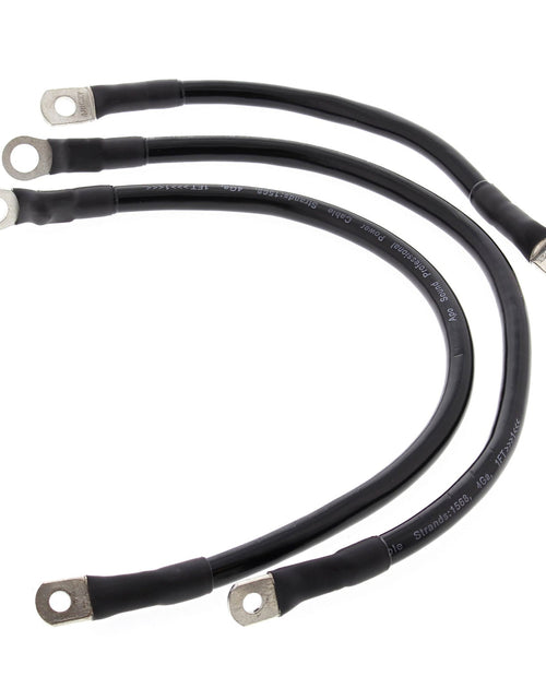 Load image into Gallery viewer, Battery Cable Kit - Black. Fits FL 1965-1979.
