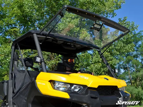 Load image into Gallery viewer, Can-am defender scratch resistant flip windshield
