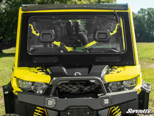 Load image into Gallery viewer, Can-am defender vented glass windshield

