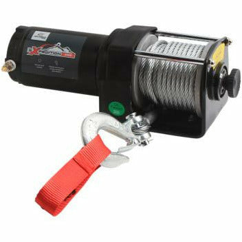 Load image into Gallery viewer, All Balls Racing 3500 LB Wire Winch - 2 Bolt
