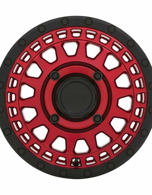 Load image into Gallery viewer, Black Rhino Parker UTV Wheel (Red/Black)
