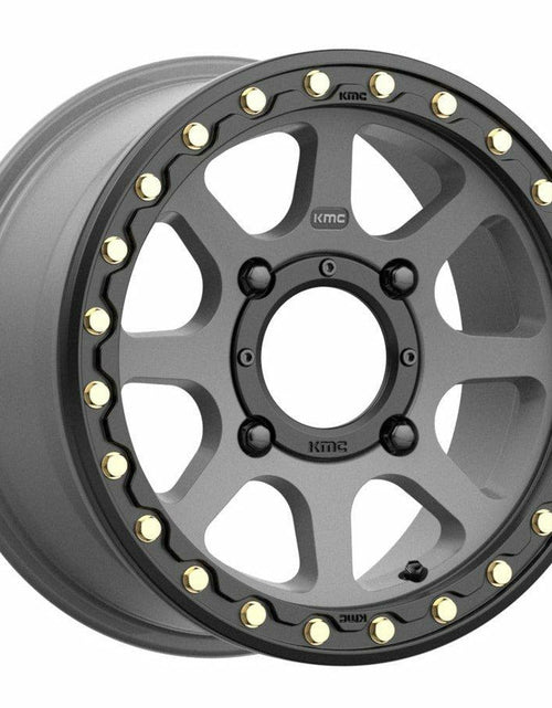 Load image into Gallery viewer, KMC KS234 Addict 2 Beadlock Wheel (Satin Gray)
