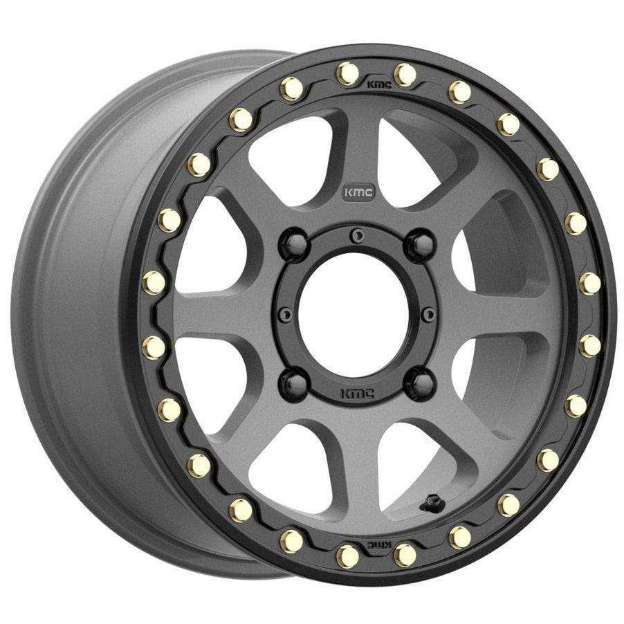 KMC KS234 Addict 2 Beadlock Wheel (Satin Gray)