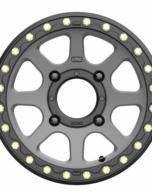 Load image into Gallery viewer, KMC KS234 Addict 2 Beadlock Wheel (Satin Gray)
