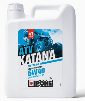 Load image into Gallery viewer, IPONE Katana ATV Motor Oil Full-Synthetic Lubricant 4-Stroke 5W40
