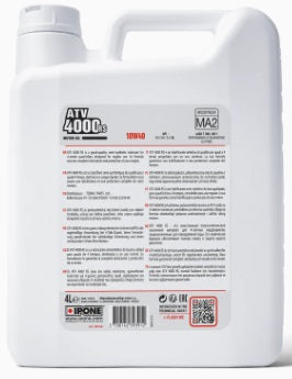 IPONE ATV 4000 RS - 4-Stroke Semi-Synthetic Motor Oil - 10W40