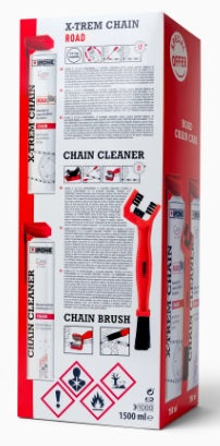 Load image into Gallery viewer, IPONE CHAIN ROAD PACK 3PCS KIT (Degreaser/Grease/Brush)  Part # 800736
