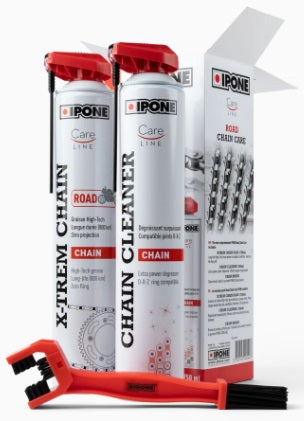 Load image into Gallery viewer, IPONE CHAIN ROAD PACK 3PCS KIT (Degreaser/Grease/Brush)  Part # 800736
