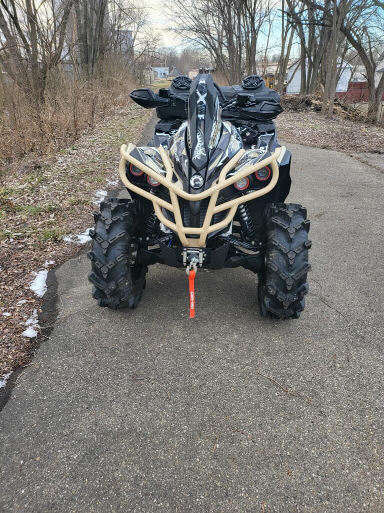 Can-am Renegade XMR Plateau fab Front bumper