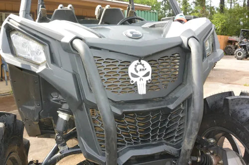 Load image into Gallery viewer, 2018-2021 Can Am Maverick Trail / Sport Custom Punisher Front Grill / Fascia
