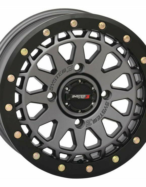 Load image into Gallery viewer, System 3 Off-Road SB-6 Beadlock Wheel (Gunmetal Grey)
