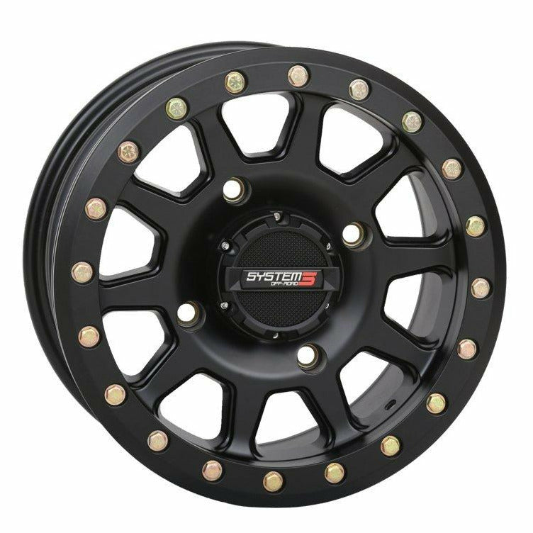 System 3 Off-Road SB-3 Beadlock Wheel (Matte Black)